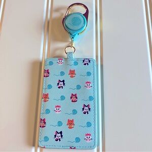 Disney Cats Chibi Retractable ID holder